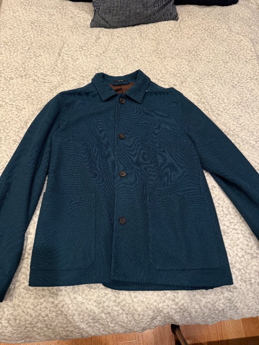 Zegna Chore Jacket in Teal